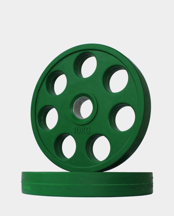 10kg Green Revolver Olympic Weight Plate