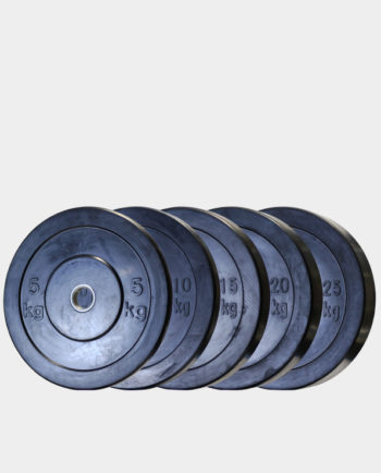 BlackBumperPlates_Group_GymGarage