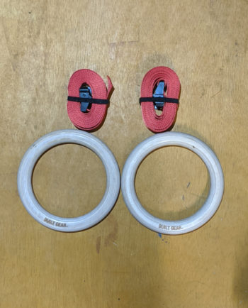 32mm Wooden Gym Rings
